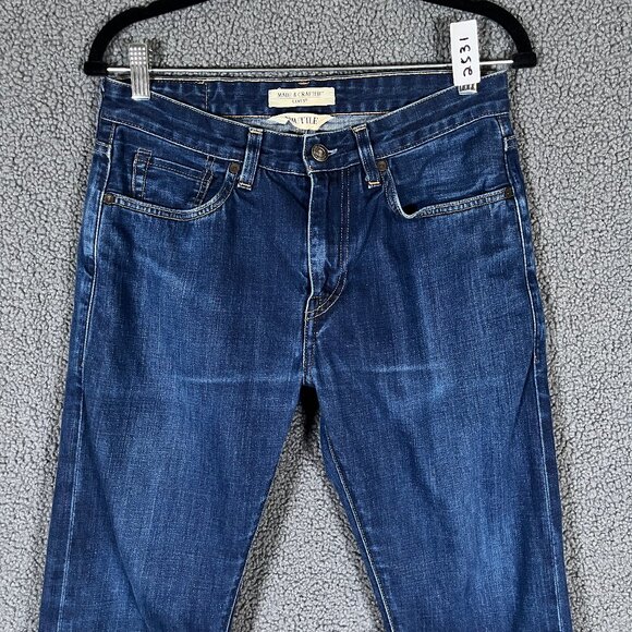 Levi's Made & Crafted Shuttle Selvedge Tapered Jeans - Men's Size 30*28 - Blue - Picture 2 of 13